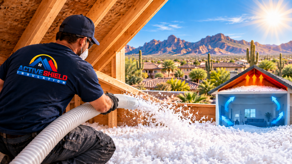 How much attic insulation does an Arizona home need?